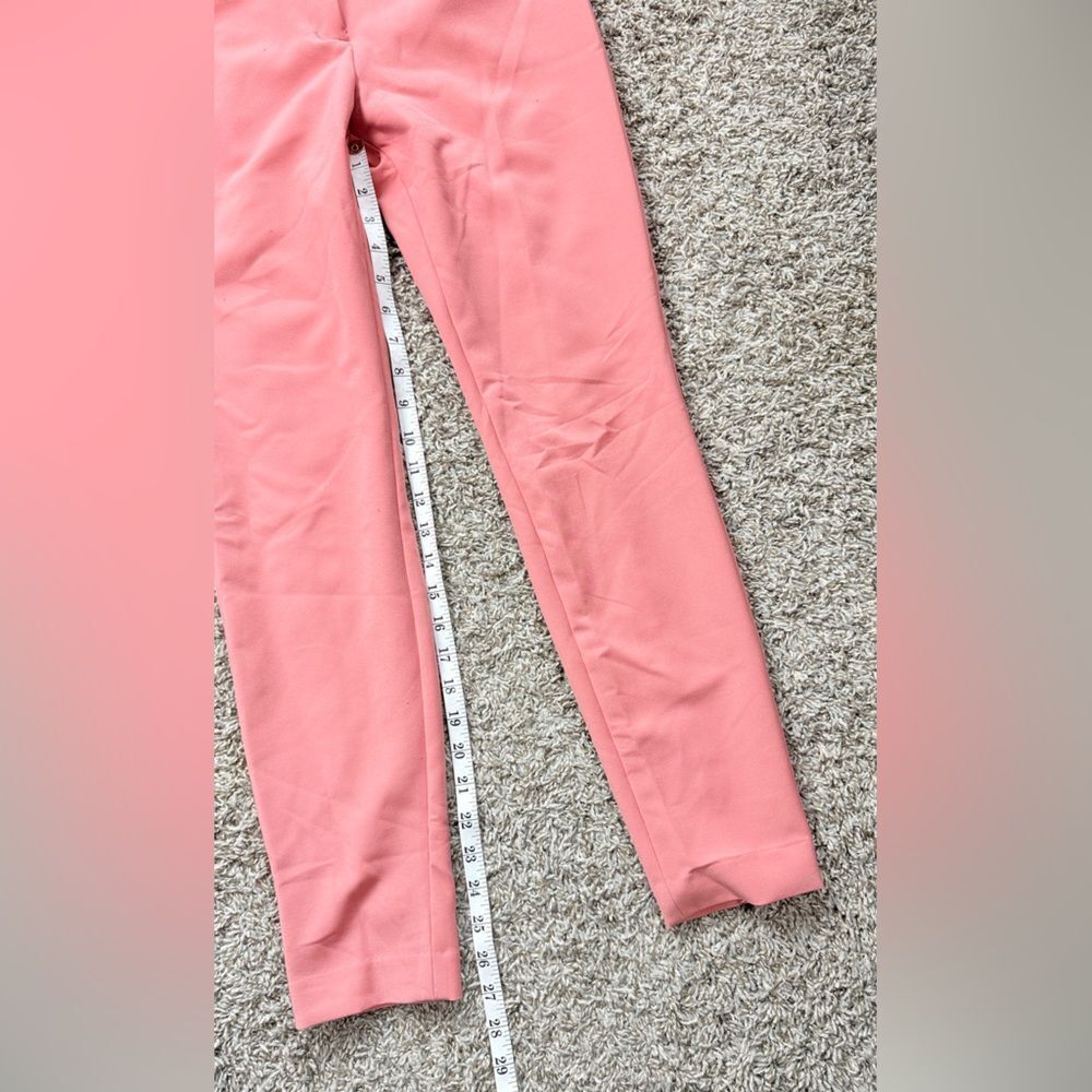 Express Coral Skinny Mid-Rise Dress Pants - Picture 8 of 8